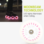 2Pcs LED Light Up Flash Flashing Wheels With ABEC-7 Bearings - Image 13