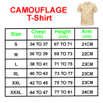 Men's Camouflage Desert Army Short Sleeve Crew Neck T-Shirts - Image 5