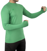 Mens Crew Neck Long Sleeve Tops Athletic Thumb Hole T shirts - Image 13
