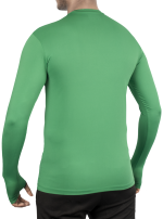 Mens Crew Neck Long Sleeve Tops Athletic Thumb Hole T shirts - Image 19