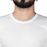 6pcs Men's White R/N Cotton Innerwear Smooth And Breathable - Image 5