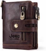 Leather Wallet Anti-Theft Chain & RFID Secure Leather Wallet - Image 2