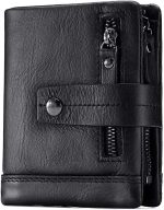 Genuine Bifold With RFID Blocking With Removeable Coins Pocket - Image 2