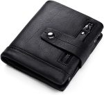 Genuine Bifold With RFID Blocking With Removeable Coins Pocket - Image 3