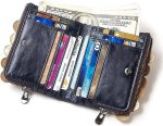 Leather Wallet With Anti-Theft Chain RFID Protected Wallets - Image 10