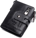 Leather Wallet Anti-Theft Chain & RFID Secure Leather Wallet - Image 4