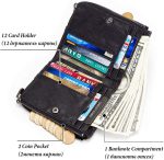 Leather Wallet With Anti-Theft Chain RFID Protected Wallets - Image 8