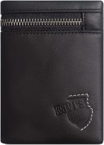 Genuine Leather Bi-Fold Wallet With RFID Blocking Cardholder - Image 8