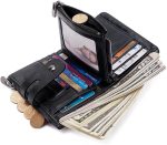 Leather Wallet Anti-Theft Chain & RFID Secure Leather Wallet - Image 7