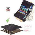 Leather Wallet With Anti-Theft Chain RFID Protected Wallets - Image 9