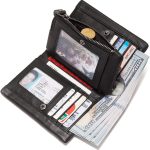 Genuine Leather Bi-Fold Wallet With RFID Blocking Cardholder - Image 12