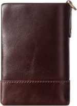 Leather Wallet Chain Bi-fold With RFID Blocking Security Wallet - Image 12