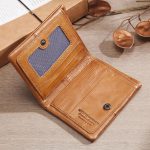 Mini Bifold Genuine Leather With RFID Blocking Slim Wallet - Image 18