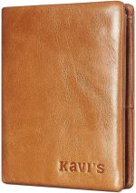 Mini Bifold Genuine Leather With RFID Blocking Slim Wallet - Image 5
