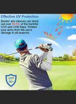 2Pairs Arm Sleeve Covers UV Protection Cooler Soft Stretchable - Image 11