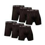 6pcs Mens Bamboo Trunk Antibacterial And Moisture Wicking Boxer
