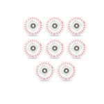 8Pcs LED Light Up Flash Flashing Wheels With ABEC-7 Bearings