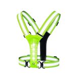 Cycling LED Reflective Vest Adjustable with Back & Front Lights