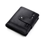 Genuine Bifold With RFID Blocking With Removeable Coins Pocket