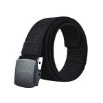 Nylon Belt for Men's Black 130CM Tactical Belt, Regular Used