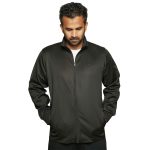 Mens Sports Running Track Jacket Warm-up Top With Strechable