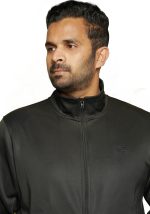 Mens Sports Running Track Jacket Warm-up Top With Strechable - Image 2