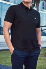 OVERS Plain H/S Jumbo Size Dri Fit Polo T Shirts (3XL-6XL) - Image 3