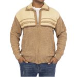 Men's Full Zip Sweaters Casual L/Sleeve Lightweight Jackets