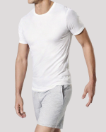 10pcs Men's White R/N Cotton Innerwear Smooth And Breathable - Image 6