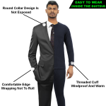 Men's Thermal Set For Winter Warm Round Neck Underware Set - Image 6