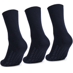3Pairs Diabetic Socks, Non-Binding Cotton Crew Diabetic Socks - Image 18