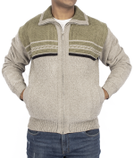 Men's Full Zip Sweaters Casual L/Sleeve Lightweight Jackets - Image 7