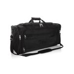 Foldable Waterproof Travel Duffle Bag with Shoe Compartment