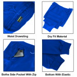 Mens Sports Jogger Training Athletic Pant With Bottom Elastic - Image 17