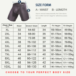 3pcs Overs Mens Boxer Soft And Strechable Antiwear Leg Boxers - Image 9