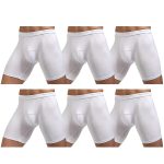 6pcs Overs Mens Boxer Soft And Strechable Antiwear Leg Boxers