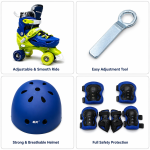 Quad Roller Skates Adjustable Size For Beginners With Complete Set - Image 7
