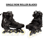 Multi LED Professional Inline Skates Shoes With Multicolored LED Wheels - Image 6