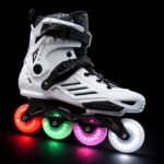 LED Professional Inline Skates Shoes With LED Lights Wheels. 36-46 - Image 2