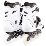 MultI LED Professional Inline Skates Shoes With Multicolored LED Wheels - Image 5
