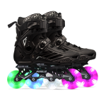 LED Professional Inline Skates Shoes With LED Lights Wheels - Image 2