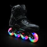 Multi LED Professional Inline Skates Shoes With Multicolored LED Wheels. 36-46 - Image 2