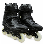 Multi LED Professional Inline Skates Shoes With Multicolored LED Wheels. 36-46 - Image 4