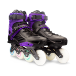LED Professional Inline Skates Shoes With LED Lights Wheels - Image 2