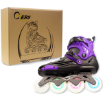 LED Professional Inline Skates Shoes With LED Lights Wheels - Image 8