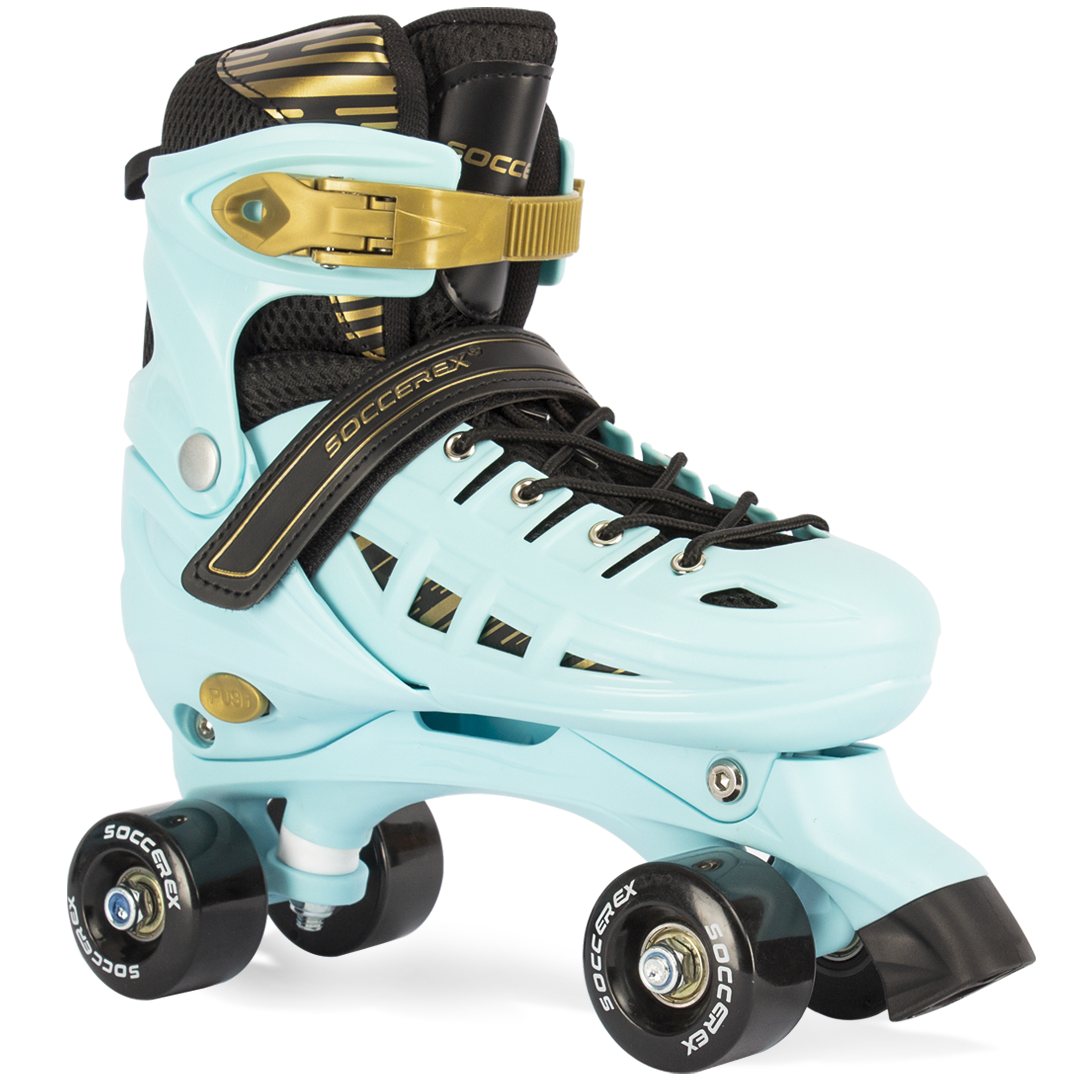 Screx Mint 1 Quad Mint Roller Skates Adjustable Size For Beginners With Complete Set - Image 1