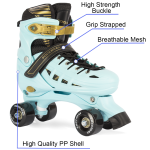 Quad Mint Roller Skates Adjustable Size For Beginners With Complete Set - Image 5