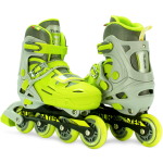 Soft Green Inline & Roller Skates Shoes Adjustable Size With Complete Set - Image 3