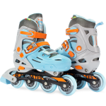 Soft Blue Inline & Roller Skates Shoes Adjustable Size With Complete Set - Image 3