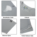 No.5 Overs Men’s Plus Size Cotton S/S Non-Stich T-Shirts (XL-13XL) - Image 4